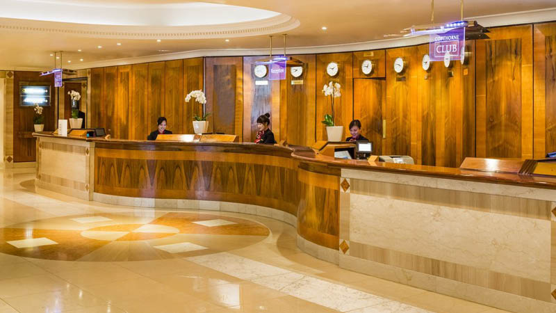 Receptionen p Copthorne Tara Hotel